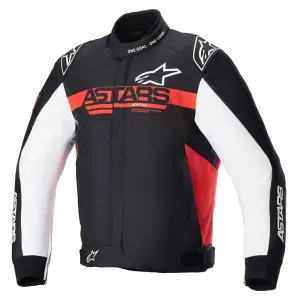 Alpinestars Monza-Sport Jacket Black/Bright Red/White L Textiljacke