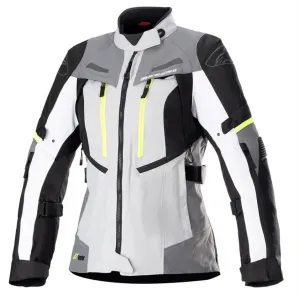 Alpinestars Stella Bogota' Pro Drystar Jacket Ice Gray Dark Gray Größe S