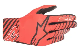 Alpinestars Aragon Rot Schwarz Weiß Handschuhe Größe M