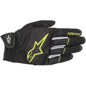 Alpinestars Atom Gloves Black Fluo Yellow Größe 2XL