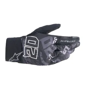 Alpinestars FQ20 Reef Schwarz Tar Grau Handschuhe Größe 2XL