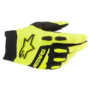 Alpinestars Full Bore Gloves Fluo Yellow Black Größe XL