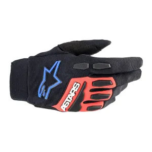 Alpinestars Full Bore Xt Gloves Black Bright Red Blue Größe M