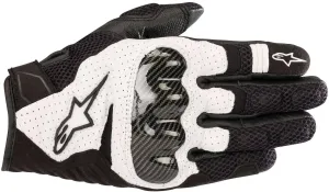 Alpinestars SMX-1 Air V2 Gloves Black/White 2XL Motorradhandschuhe