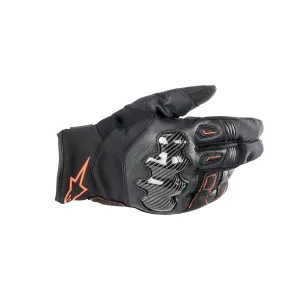 Alpinestars SMX-1 Drystar Gloves Black/Red Fluo 2XL Motorradhandschuhe