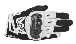 Alpinestars SMX-2 Air Carbon V2 Schwarz Weiß Handschuhe Größe 3XL