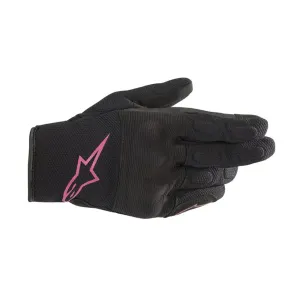 Alpinestars Stella S-Max Drystar Gloves Lady Black Fuchsia Größe M