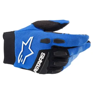 Alpinestars Youth & Kids Full Bore Gloves Blue Black Größe S