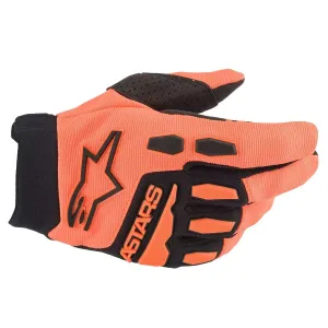 Alpinestars Youth & Kids Full Bore Gloves Orange Black Größe S