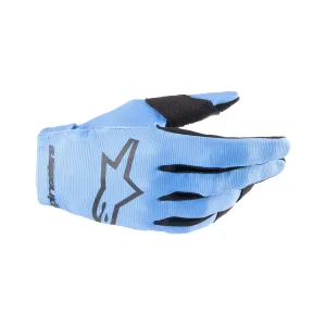 Alpinestars Youth Radar Gloves Light Blue Black Größe S