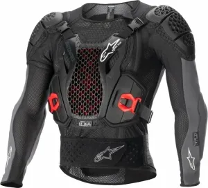 Alpinestars Bionic Plus V2 Protection Jacket Black Anthracite Red Größe M