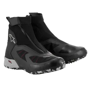 Alpinestars Cr-8 Gore-Tex Shoes Black Dark Gray Petrol Blue Größe US 10