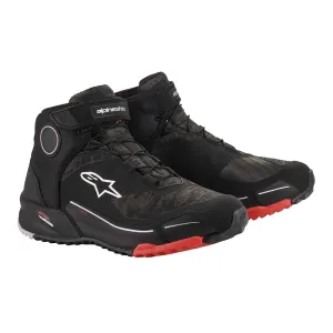 Alpinestars CR-X Drystar Riding Shoes Black/Camo/Red 40,5 Motorradstiefel