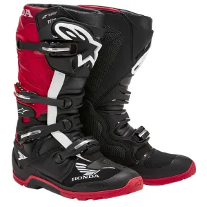 Alpinestars Honda Tech 7 Enduro Drystar Boots Black Bright Red Größe US 10