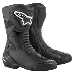 Alpinestars SMX S Waterproof Boots Black/Black 37 Motorradstiefel