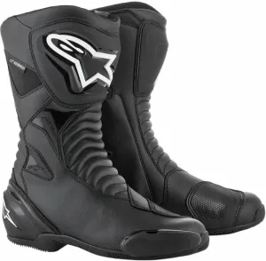 Alpinestars SMX S Waterproof Boots Black/Black 45 Motorradstiefel