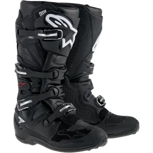 Alpinestars Tech 7 Boots Black 44,5 Motorradstiefel