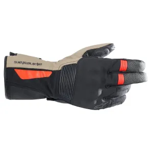 Alpinestars Denali Aerogel Drystar Gloves Black Dark Khaki Red Fluo Größe 3XL
