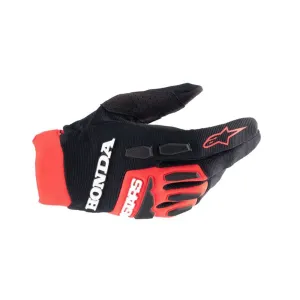 Alpinestars Honda Full Bore Gloves Bright Red Black Größe 2XL
