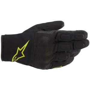 Alpinestars S Max Drystar Gloves Black Yellow Fluo Größe 2XL
