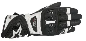 Alpinestars Supertech Schwarz Weiß Handschuhe Größe S