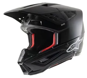 Alpinestars S-M5 Solid Helmet Ece 22.06 Black Matt Größe L