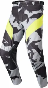Alpinestars Racer Tactical Pants Gray/Camo/Yellow Fluorescent 30 Motocross Hosen
