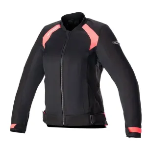 Alpinestars Eloise V2 Women's Air Jacket Black/Diva Pink XL Textiljacke