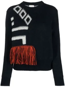 ALYSI - Wool Blend Crew Neck Sweater