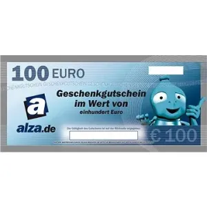 Elektronischer Geschenkgutschein Alza.de für den Kauf von Waren im Wert von 100 €