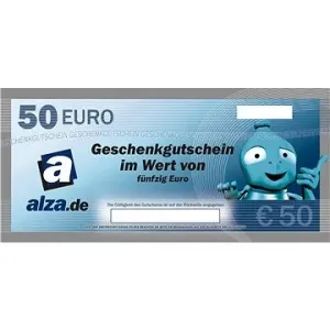 Elektronischer Geschenkgutschein Alza.de für den Kauf von Waren im Wert von 50 €