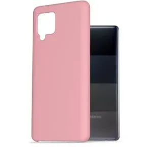 AlzaGuard Premium Liquid Silicone Case für Samsung Galaxy A42 / A42 5G pink