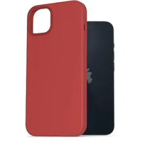 AlzaGuard Silicone Case Compatible with Magsafe für iPhone 14 Plus rot