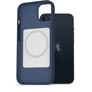 AlzaGuard Magsafe Silicone Case für das iPhone 13 Blau
