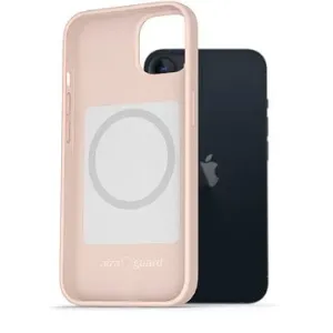 AlzaGuard Magsafe Silicone Case für das iPhone 13 Rosa