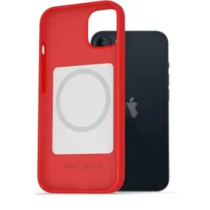 AlzaGuard Magsafe Silicone Case für iPhone 13 Rot