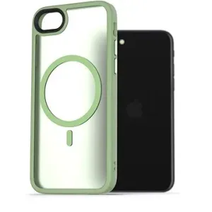 AlzaGuard Matte Case Compatible with Magsafe für das iPhone 7 / 8 / SE 2020 / SE 2022 grün