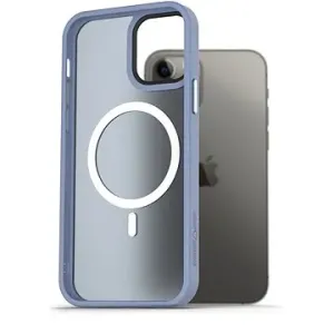 AlzaGuard Matte Case Compatible with MagSafe für iPhone 12 / 12 Pro hellblau