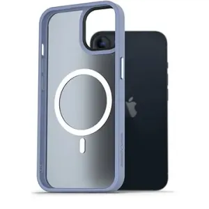 AlzaGuard Matte Case Compatible with MagSafe für iPhone 13 hellblau