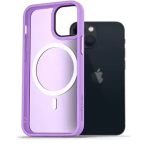 AlzaGuard Matte Case Compatible with MagSafe für iPhone 13 Mini hellviolett