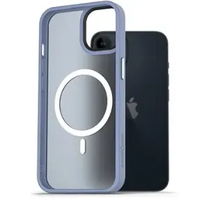 AlzaGuard Matte Case Compatible with MagSafe für iPhone 14 hellblau