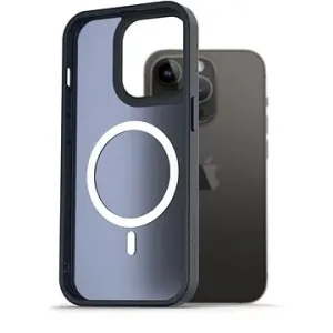 AlzaGuard Matte Case Compatible with MagSafe für iPhone 14 Pro dunkelblau