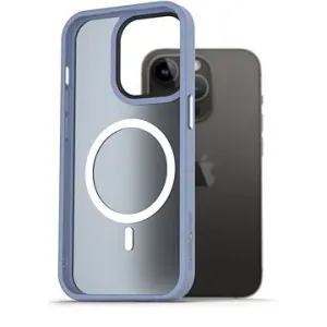 AlzaGuard Matte Case Compatible with MagSafe für iPhone 14 Pro hellblau