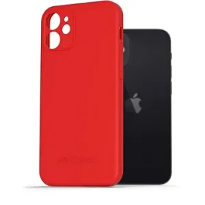 AlzaGuard Matte TPU Case für das iPhone 12 Mini rot