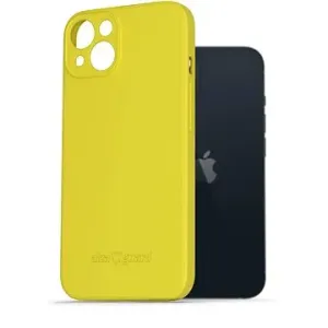 AlzaGuard Matte TPU Case für das iPhone 13 gelb