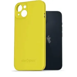 AlzaGuard Matte TPU Case für das iPhone 14 gelb