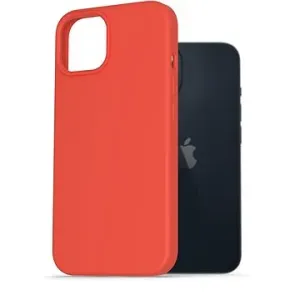AlzaGuard Premium Liquid Silicone Case für iPhone 14 - rot