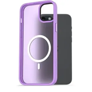 AlzaGuard Matte Case Compatible with MagSafe für iPhone 15 Plus hellviolett