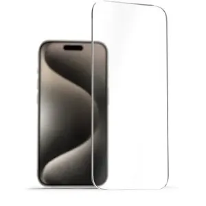 AlzaGuard 2.5D Case Friendly Glass Protector für iPhone 15 Pro