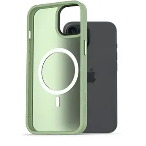 AlzaGuard Matte Case Compatible with MagSafe für iPhone 15 grün